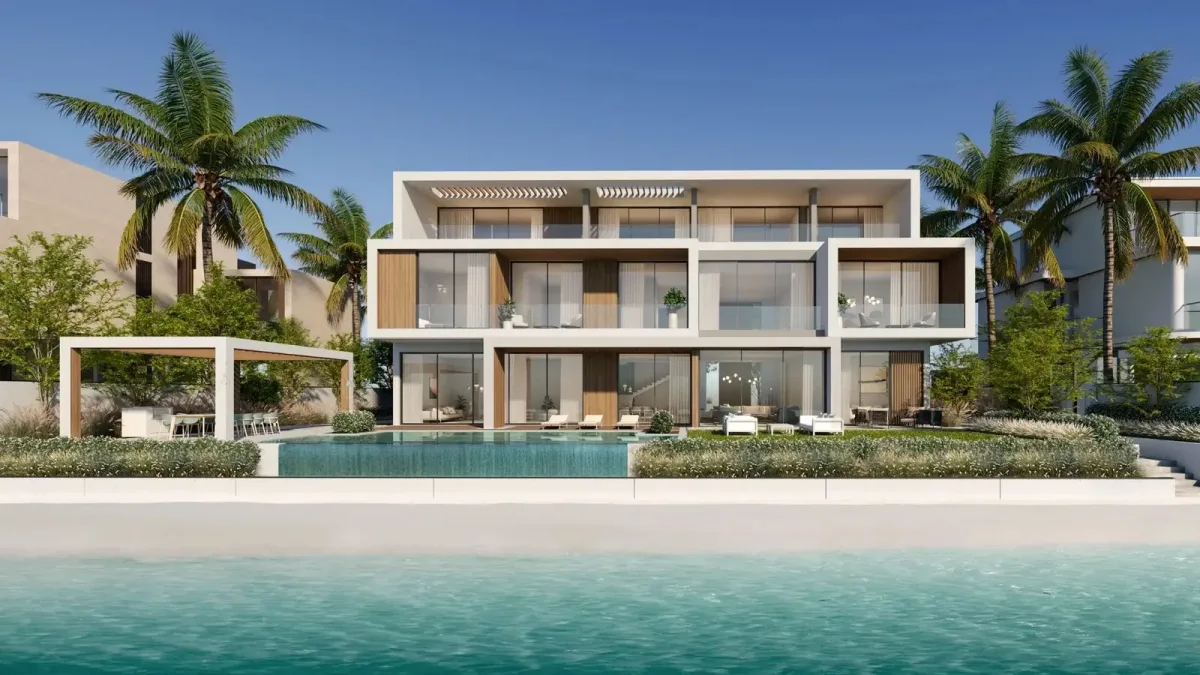 5-bedroom villa in Palm Jebel Ali, Dubai - The Beach Collection Villa, Palm Jebel Ali - photo 1 of 3